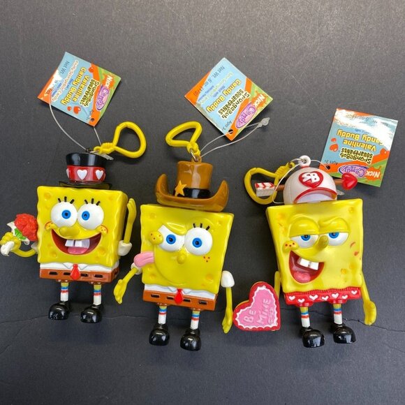 7 Vintage SpongeBob Candy Buddies - Nickelodeon - Valentines, Easter, Movies - Picture 13 of 16